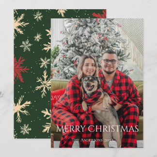 Frohe Weihnachten einfache ein Foto Familienfeiert