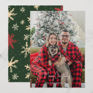 Frohe Weihnachten einfache ein Foto Familienfeiert