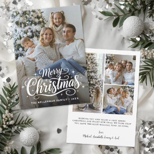 Frohe Weihnachten Einfache Elegante Foto