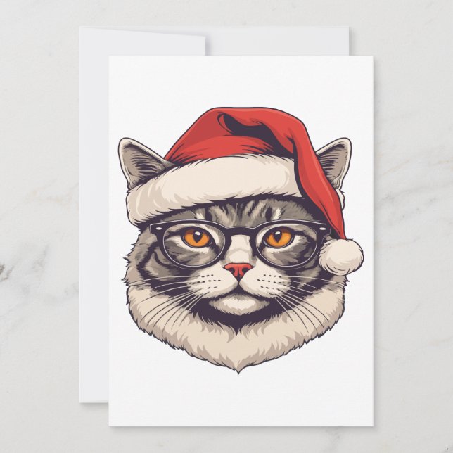 Frohe Weihnachten Einladung (Vorderseite)