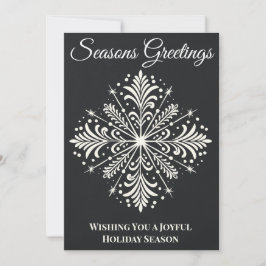 Frohe Weihnachten Einzigartige Chalkboard Snowflak