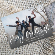 Frohe Weihnachten Elegante Calligraphie 1 Foto