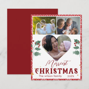 Frohe Weihnachten Elegante Typografie 3 Bilder