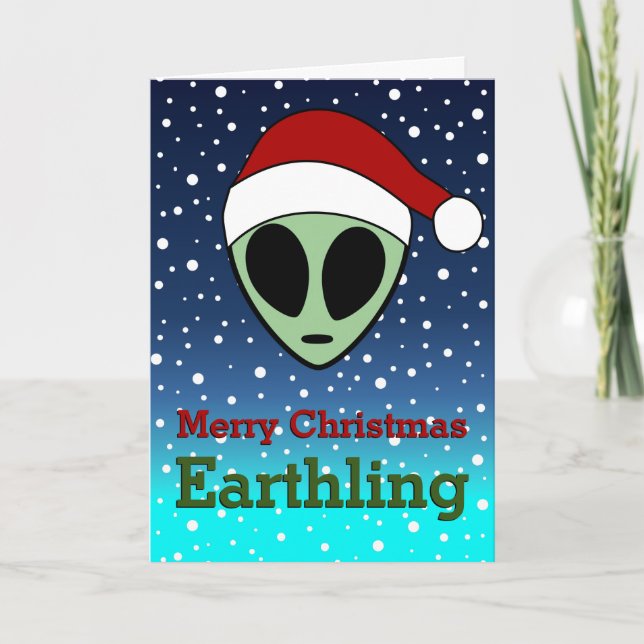 Frohe Weihnachten Erdling (Vorderseite)