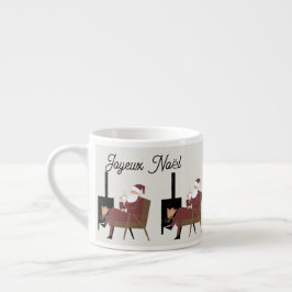 Frohe Weihnachten Espresso-Tasse Weihnachtsmann Co Espressotasse