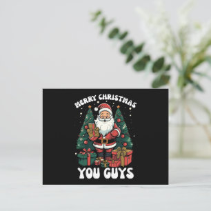 Frohe Weihnachten euch alle, der Weihnachtsmann