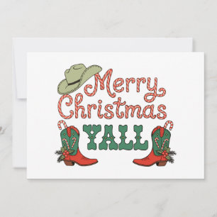Frohe Weihnachten euch alle Western-Country-Cowboy