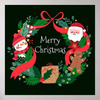 Frohe Weihnachten Extravaganten Wetter, Weihnachte Poster