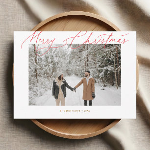 Frohe Weihnachten Extravagantes Script Foto Weihna