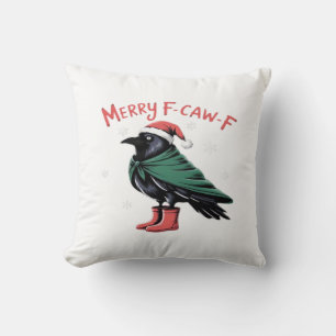 Frohe Weihnachten F Caw F Vintage Klassischer Stil Kissen