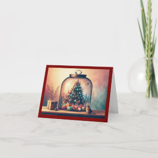 Frohe Weihnachten Faltekarte