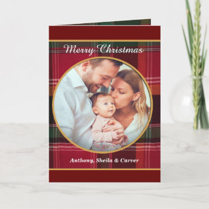 Frohe Weihnachten Familie Foto glücklich