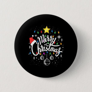 Frohe Weihnachten Familie Funny Christmas Men Xmas Button