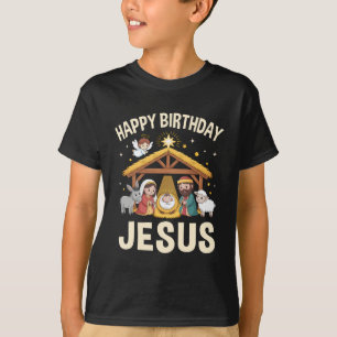 Frohe Weihnachten Familie Kind Geburtsgeschichte A T-Shirt