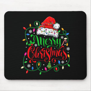 Frohe Weihnachten Familie Lustige Weihnachten Frau Mousepad