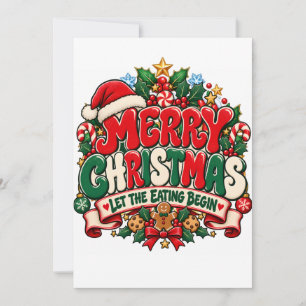 Frohe Weihnachten Farbige Weihnachtsgestaltung Einladung