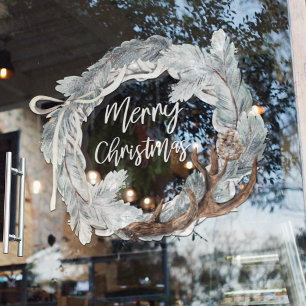 Frohe Weihnachten   Feiertagsfenster Fensteraufkleber