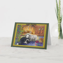 Frohe Weihnachten! Feiertagskarte