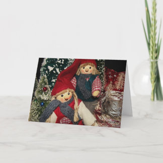 Frohe Weihnachten, Feiertagskarte