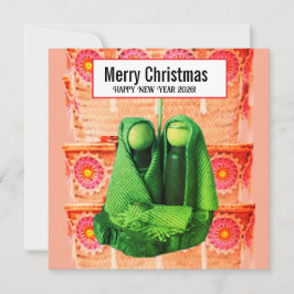 Frohe Weihnachten! Feiertagskarte