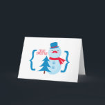 Frohe Weihnachten! Feiertagskarte<br><div class="desc">Frohe Weihnachten!</div>