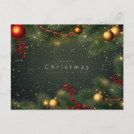 "Frohe Weihnachten" Feiertagspostkarte