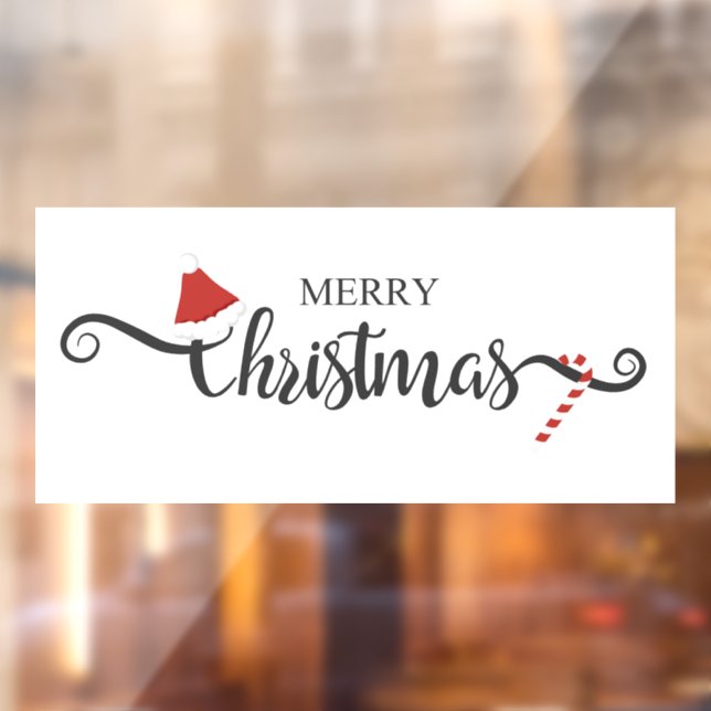 Frohe Weihnachten  Fensteraufkleber (Blatt 2)