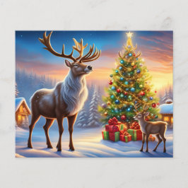 Frohe Weihnachten Fensteraufkleber Flyer