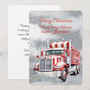 Frohe Weihnachten Fernfahrer Grandson