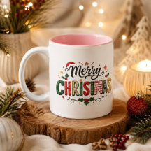 Frohe Weihnachten Festive Typografie