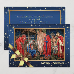 Frohe Weihnachten. Fine Art Christmas Cards Feiertagskarte