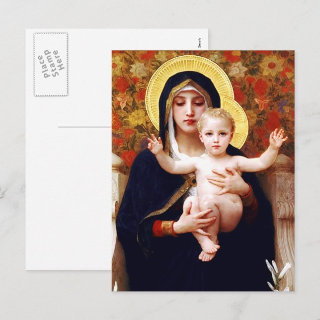 Frohe Weihnachten. Fine Art Christmas Postkarten (Vorne/Hinten)