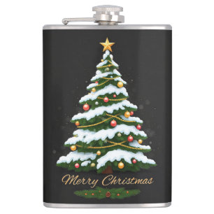 Frohe Weihnachten Flachmann