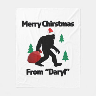 Frohe Weihnachten Fleecedecke