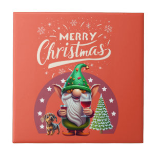 Frohe Weihnachten Fliese