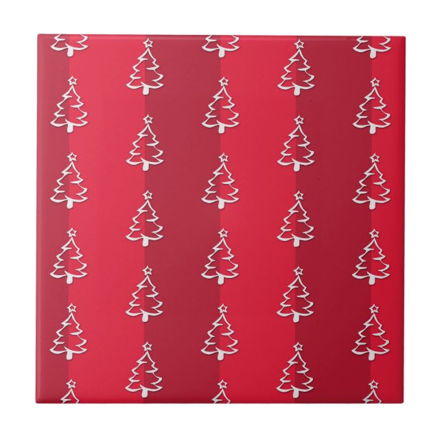 Frohe Weihnachten Fliese (Vorderseite)