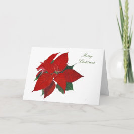 Frohe Weihnachten Floral Watercolor