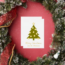 Frohe Weihnachten Folien Grafik Baum
