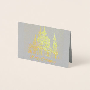 Frohe Weihnachten Folienkarte