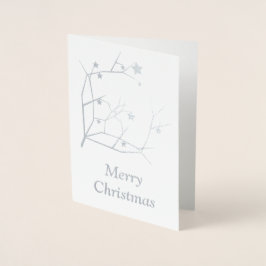 Frohe Weihnachten Folienkarte