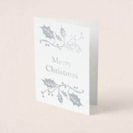 Frohe Weihnachten Folienkarte