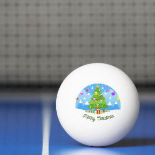 Frohe Weihnachten Foto Bild Tamplate Santa Schnee Tischtennisball