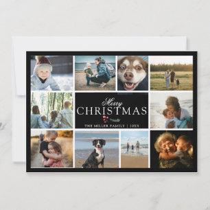Frohe Weihnachten Foto-Collage