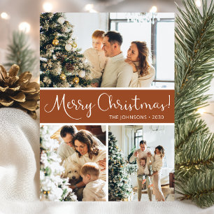 Frohe Weihnachten Foto-Collage