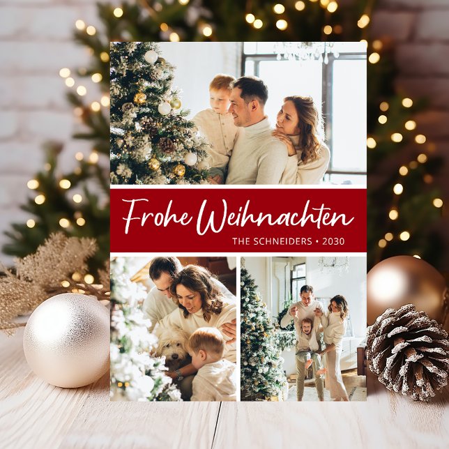 Frohe Weihnachten Foto Collage (Von Creator hochgeladen)
