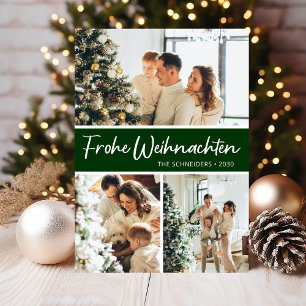 Frohe Weihnachten Foto Collage