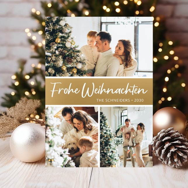 Frohe Weihnachten Foto Collage (Von Creator hochgeladen)