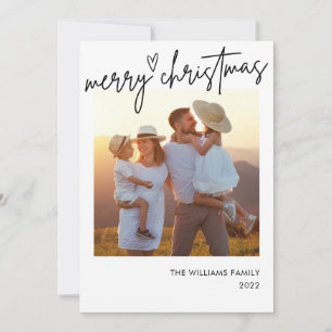Frohe Weihnachten Foto Einsteck Weihnachtskarten