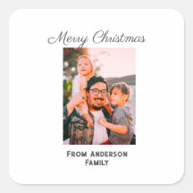 Frohe Weihnachten Foto moderne Liebe einfache Fami