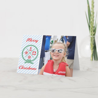 Frohe Weihnachten- Foto-Rahmen Karte